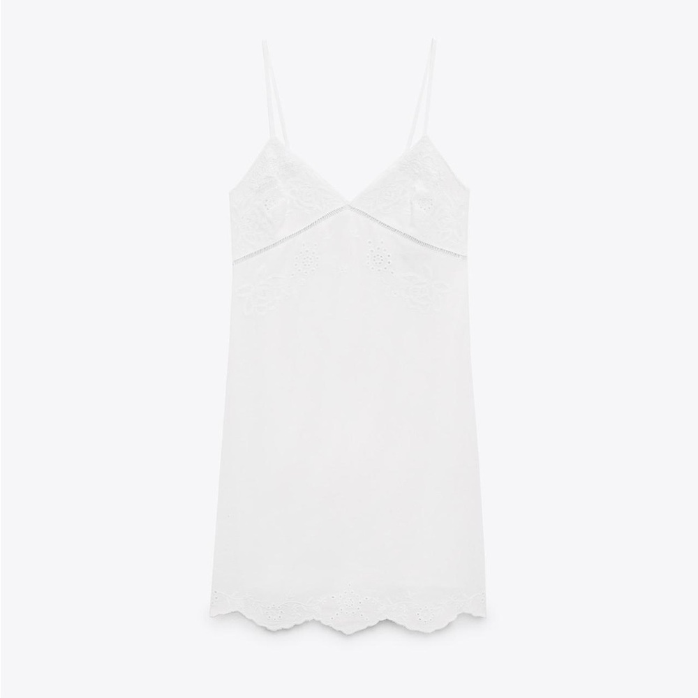 Zara White Dress